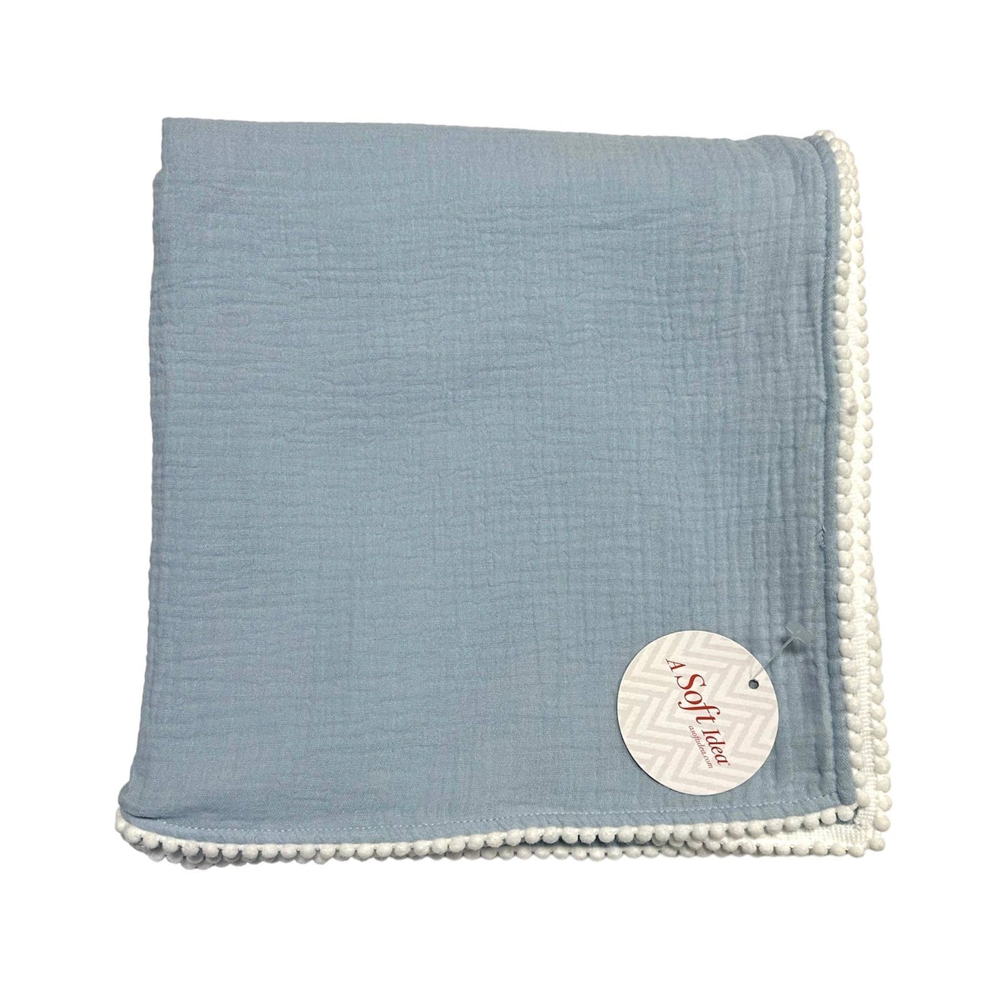 A Soft Idea - Cotton Muslin Swaddle Blanket