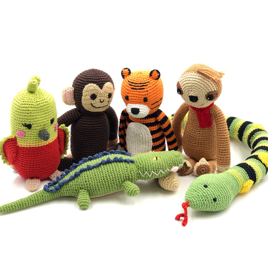 Pebble - Plush Crocodile Kids Toy