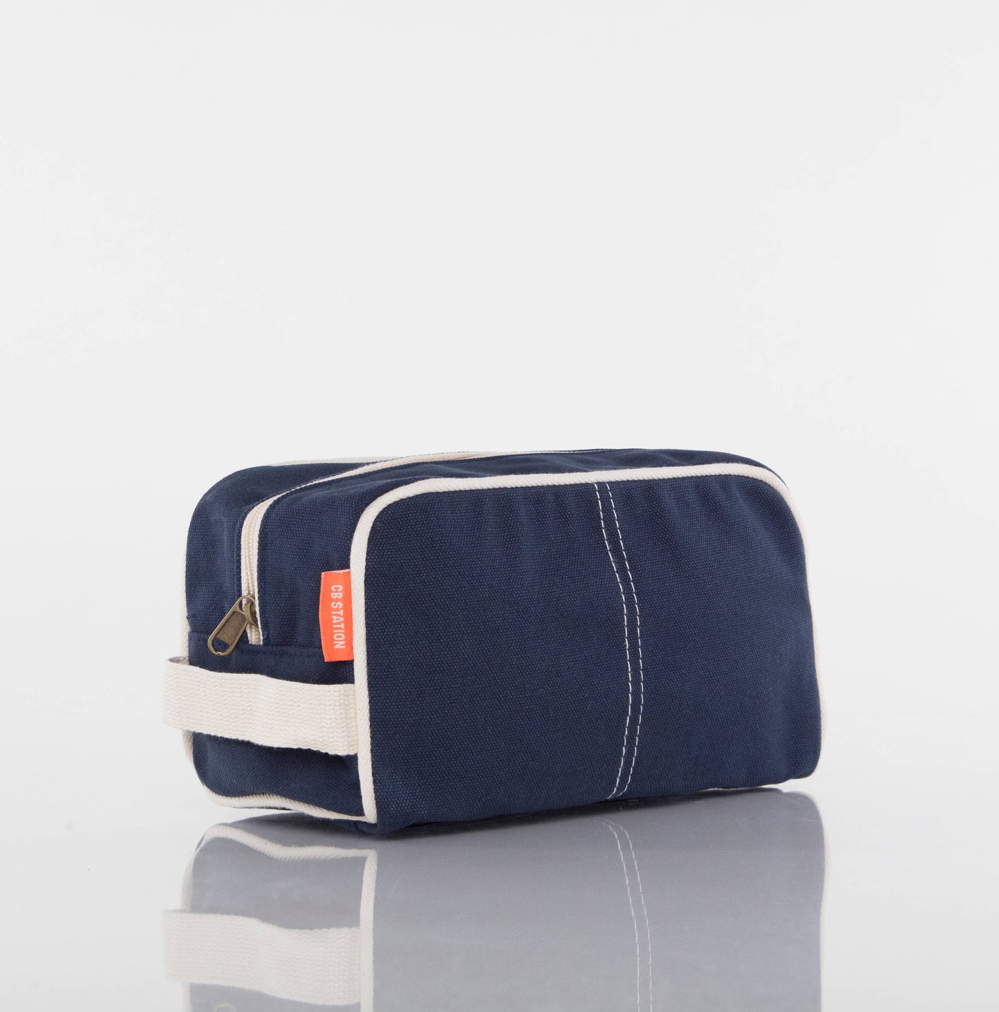 CB STATION - Canvas Dopp Kit Toiletry Bag for Women