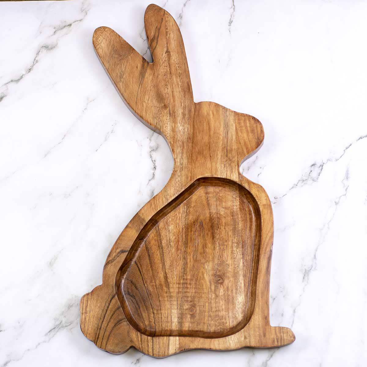 The Royal Standard - Bunny Serving Tray   Natural   20x11.75x1