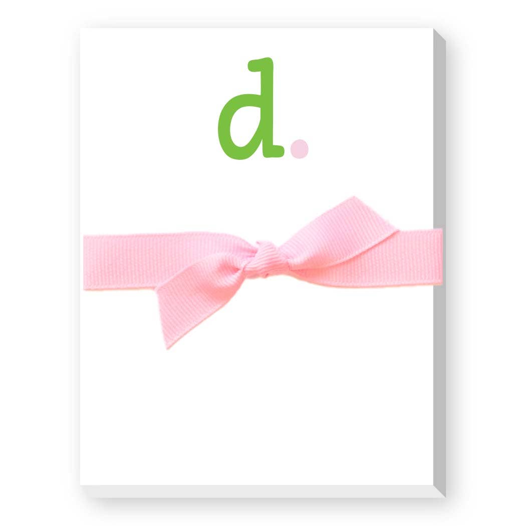Donovan Designs - MINI INITIAL NOTEPADS