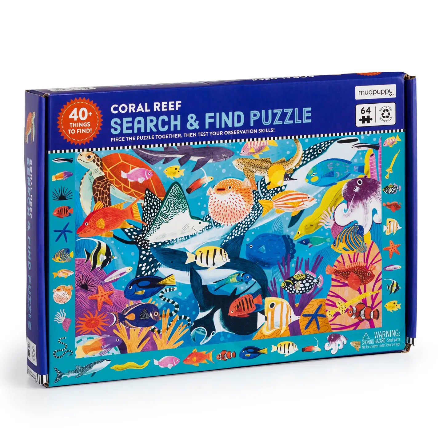 Chronicle Books - Coral Reef - Search and Find Puzzle