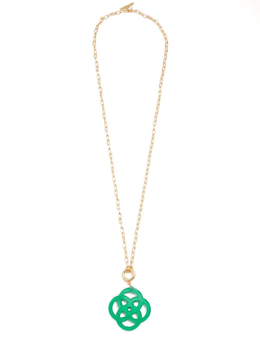 ZENZII Jewelry - Clover Pendant Necklace