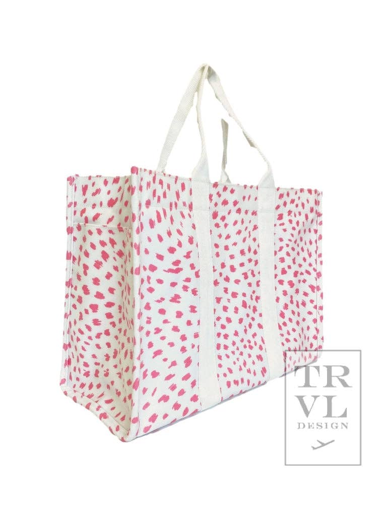 TRVL Design - Spot on! Large Tote - Spot Pink *trvl Deal