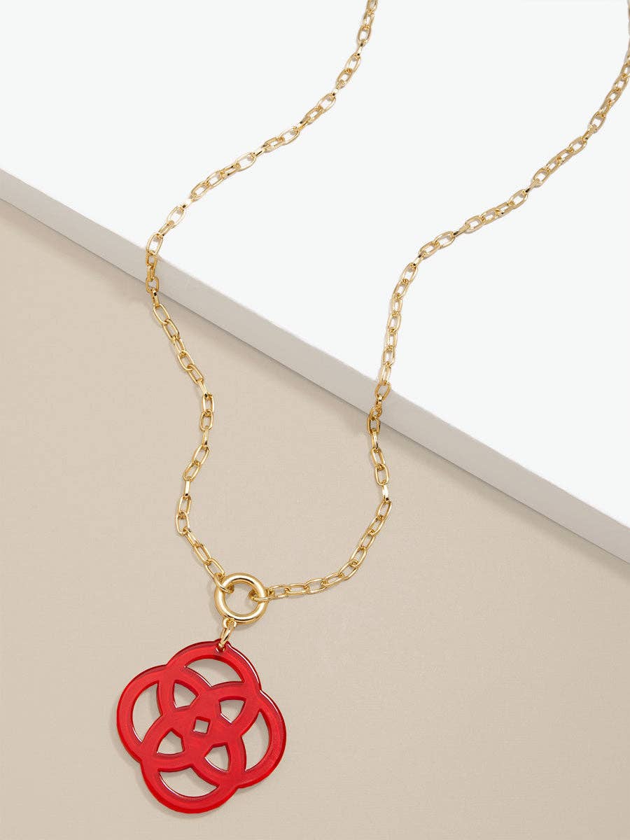 ZENZII Jewelry - Clover Pendant Necklace