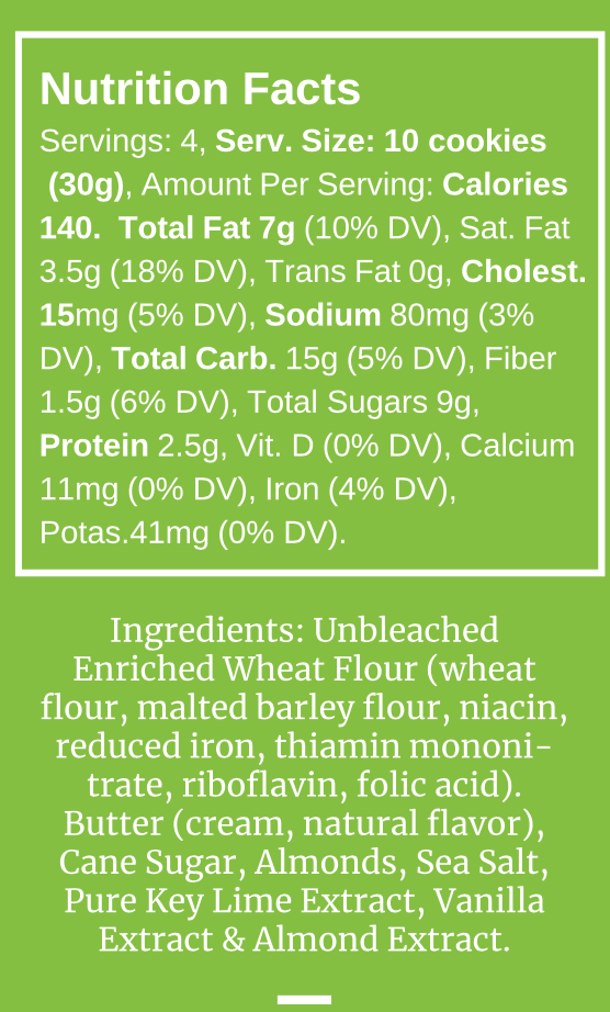 Watanut - Key Lime Cookie Tube