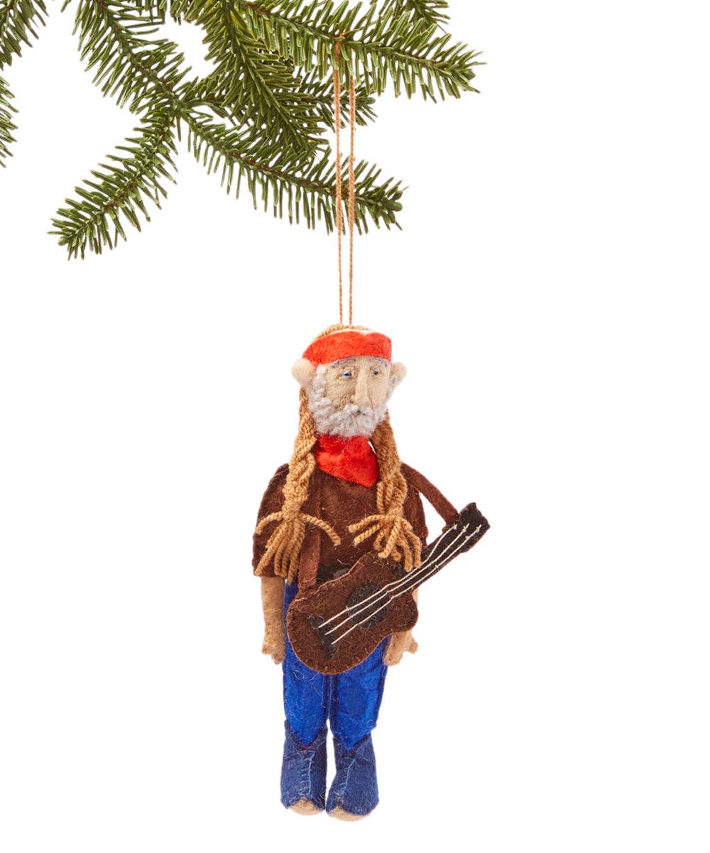 Silk Road Bazaar - Willie Nelson - Ornament