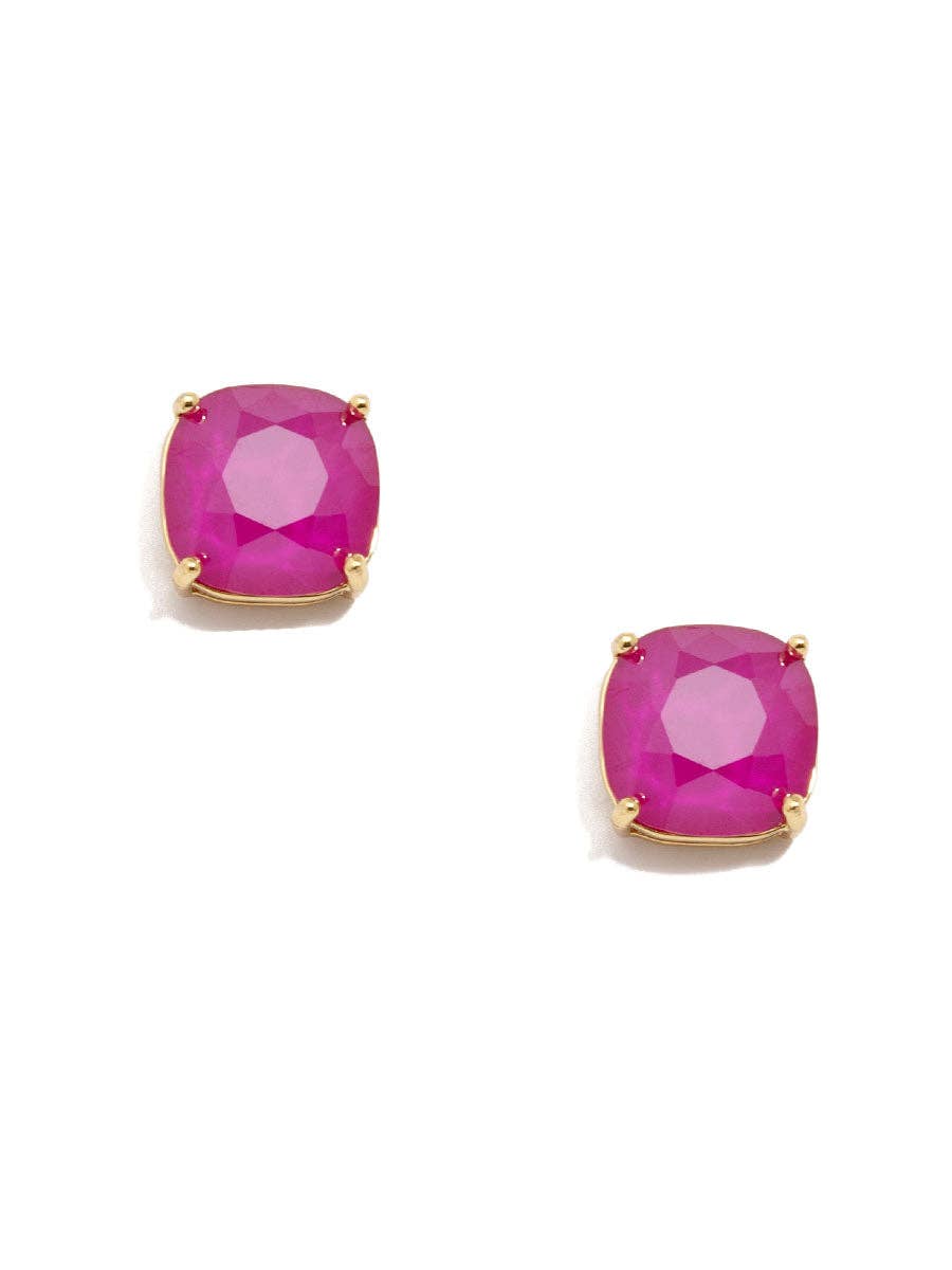 ZENZII Jewelry - Square Crystal Stud Earring