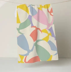 Geometry Tea Towel- Beach Ball
