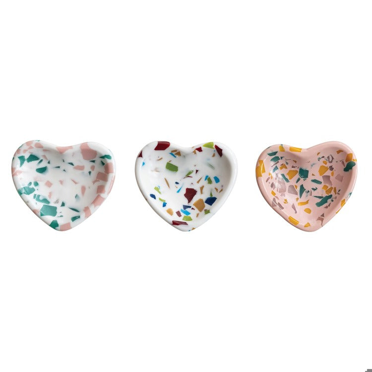 Hazel Mazel - Resin Heart shape dish