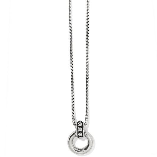 Brighton - Pretty Tough Stud Ring Necklace - JM7417