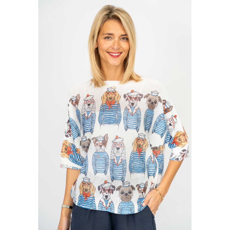 Sea Dog Batwing Sweater