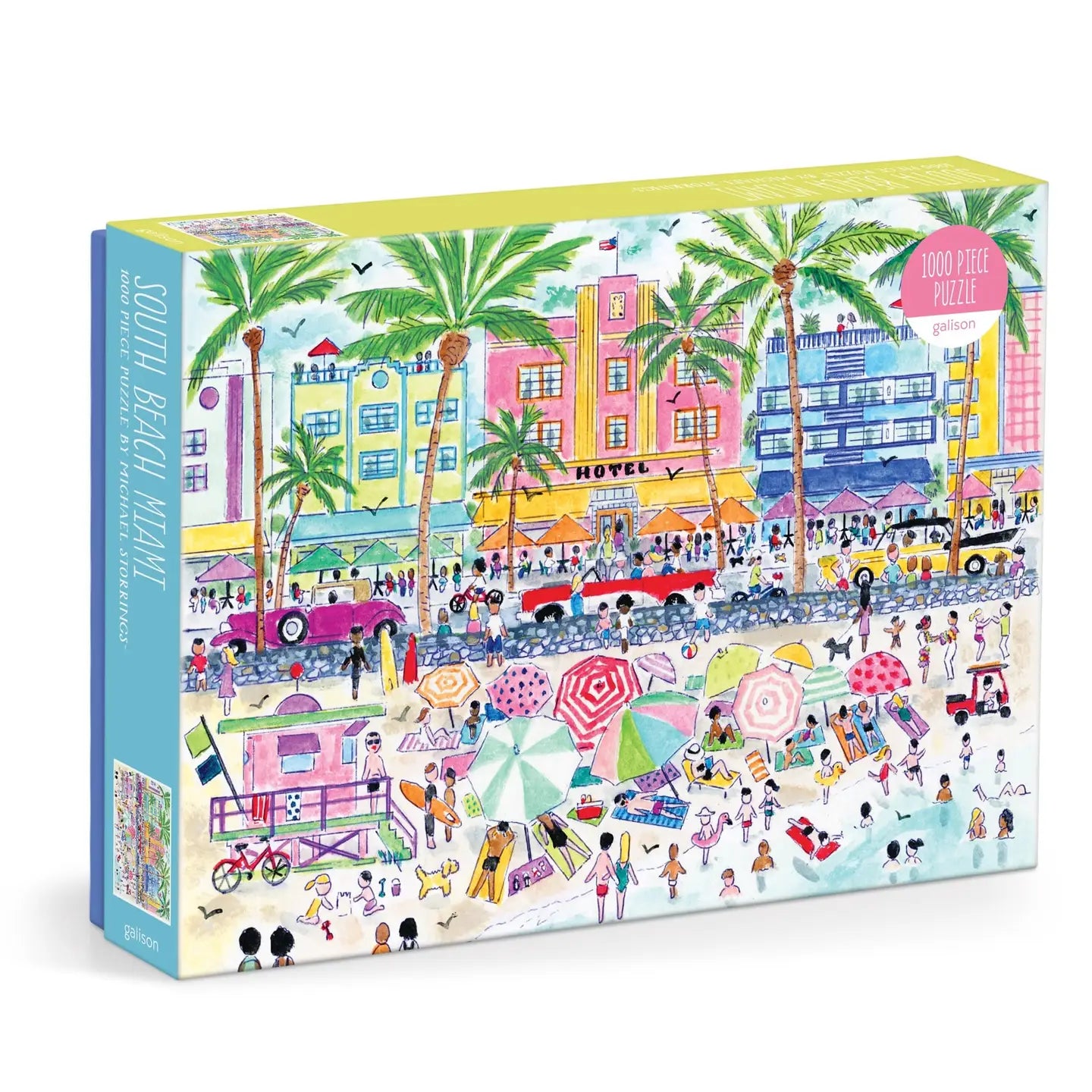 Chronicle Books - Michael Storrings South Beach Miami 1000 Piece Puzzle