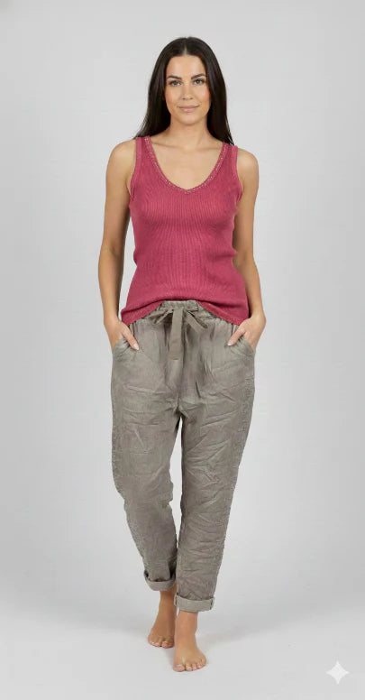 Urban Mangoz - Zigzag Sequin Pant