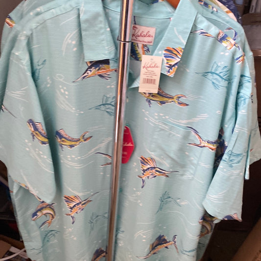 Fish Game Shirt - Seafoam