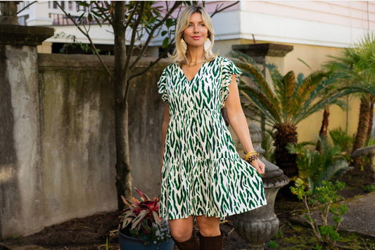 la mer luxe - Olive Tahiti SS Brooke Dress