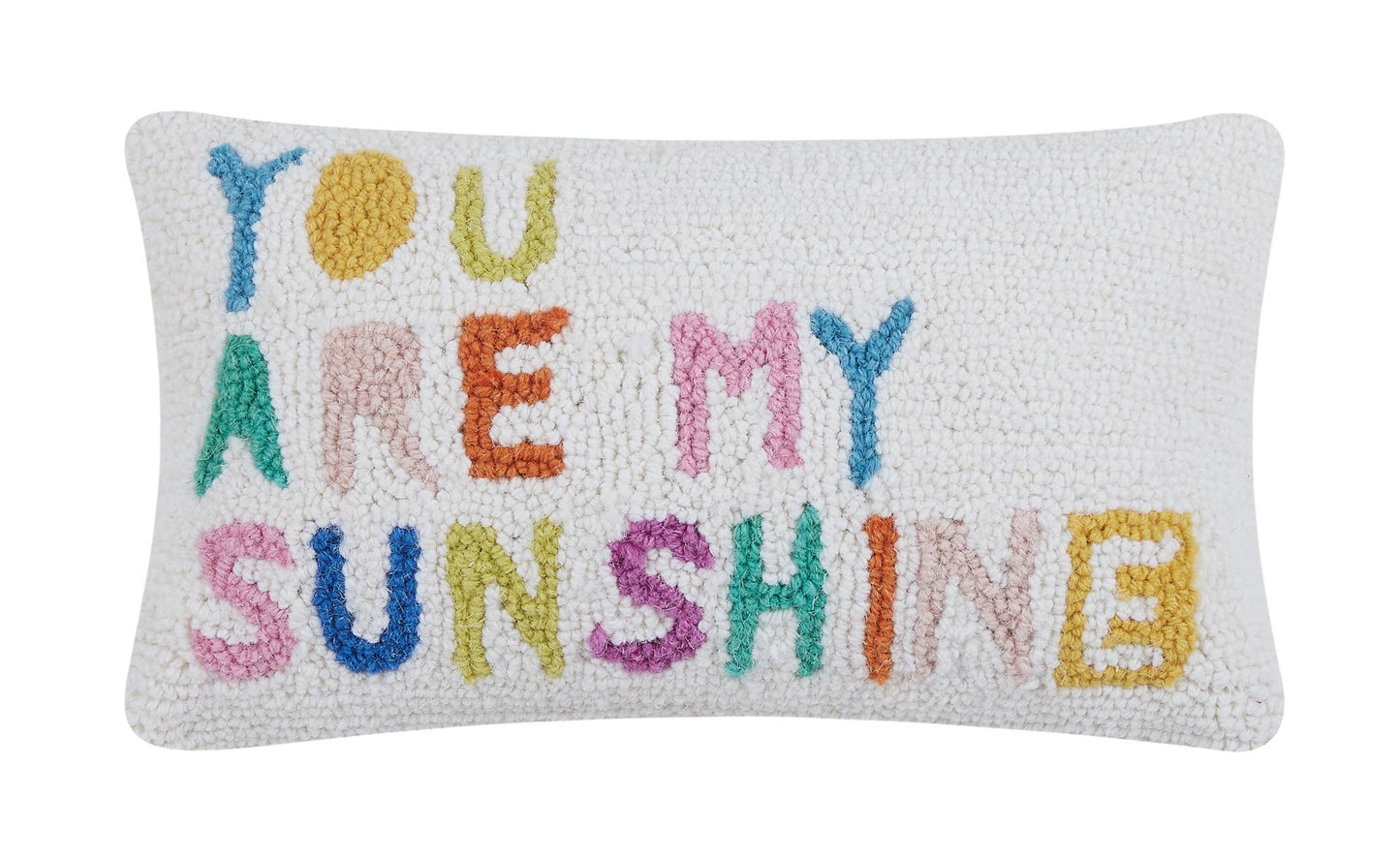 Peking Handicraft- You Are My Sunshine Hook Pillow