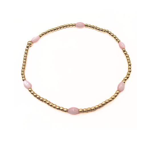 erin gray - The Aspen Bracelet in Pink Opal