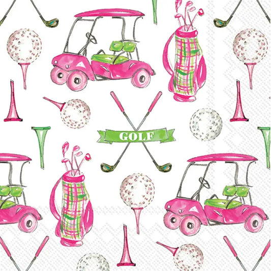 Girly Golf Napkins