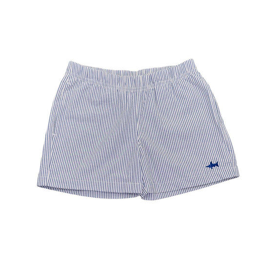 Saltwater Boys Company - Naples Shorts Navy Seersucker