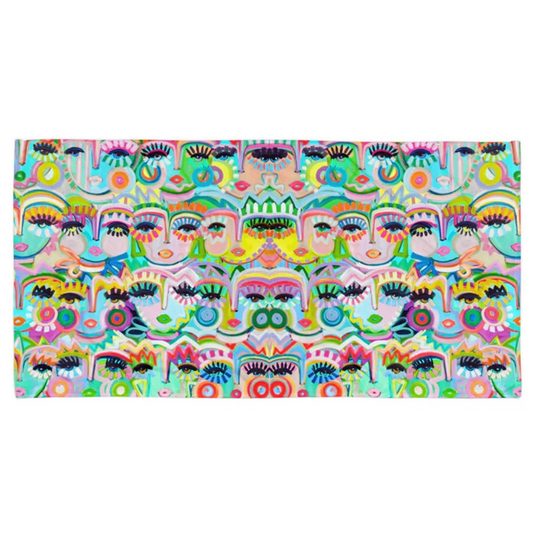 Windy O'Connor- Chica Tribe Beach Towel