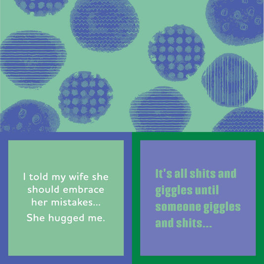 NAPKIN She Hugged Me | Funny Party Gift | Cocktail Napkin