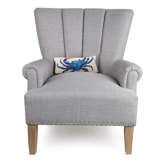 Peking Handicraft - Blue Crab Hook Pillow