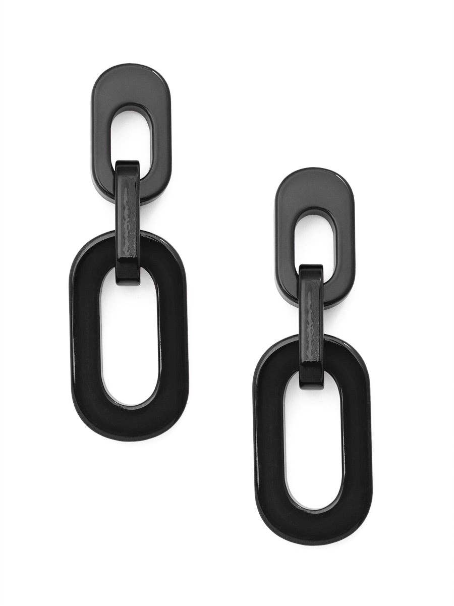 ZENZII Jewelry - Resin Cable Chain Drop Earring