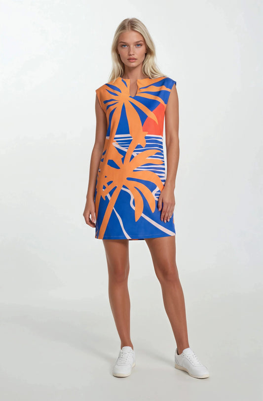 Palm tree dress