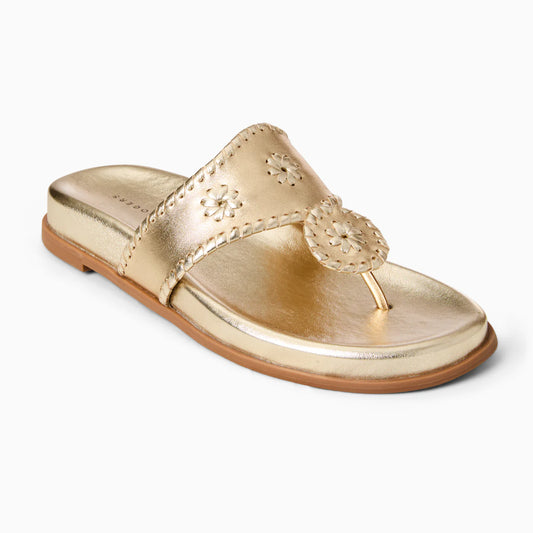 Jack Rogers- Metallic Nappa- Sports Sandal