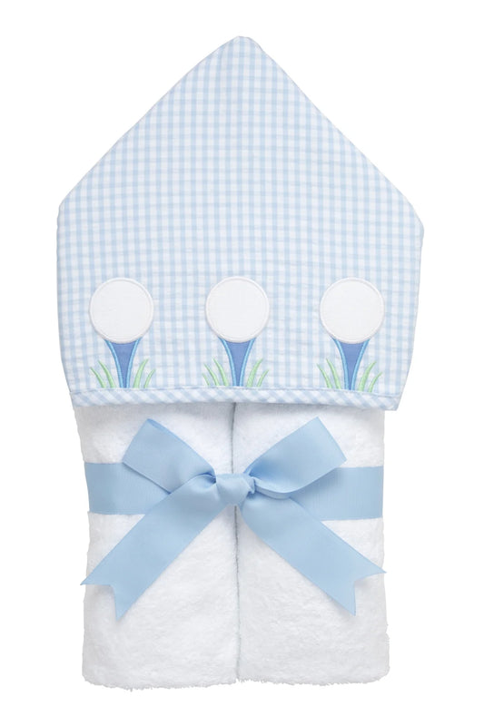 3 Marthas - Golf Applique Everykid Hooded Towel