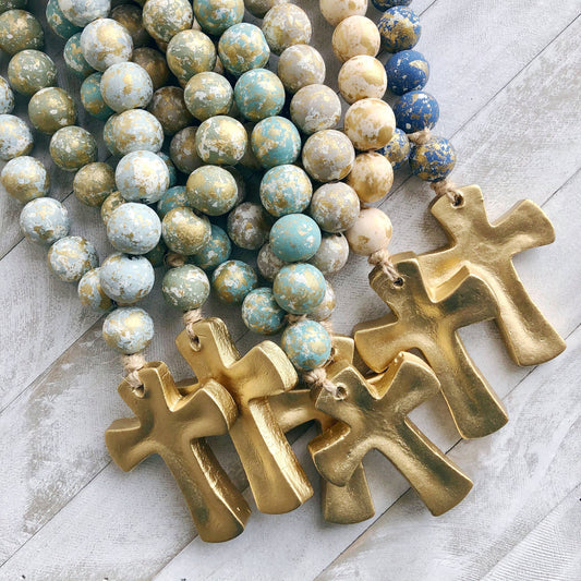 Place of Grace Designs - Blessing Beads With Cross