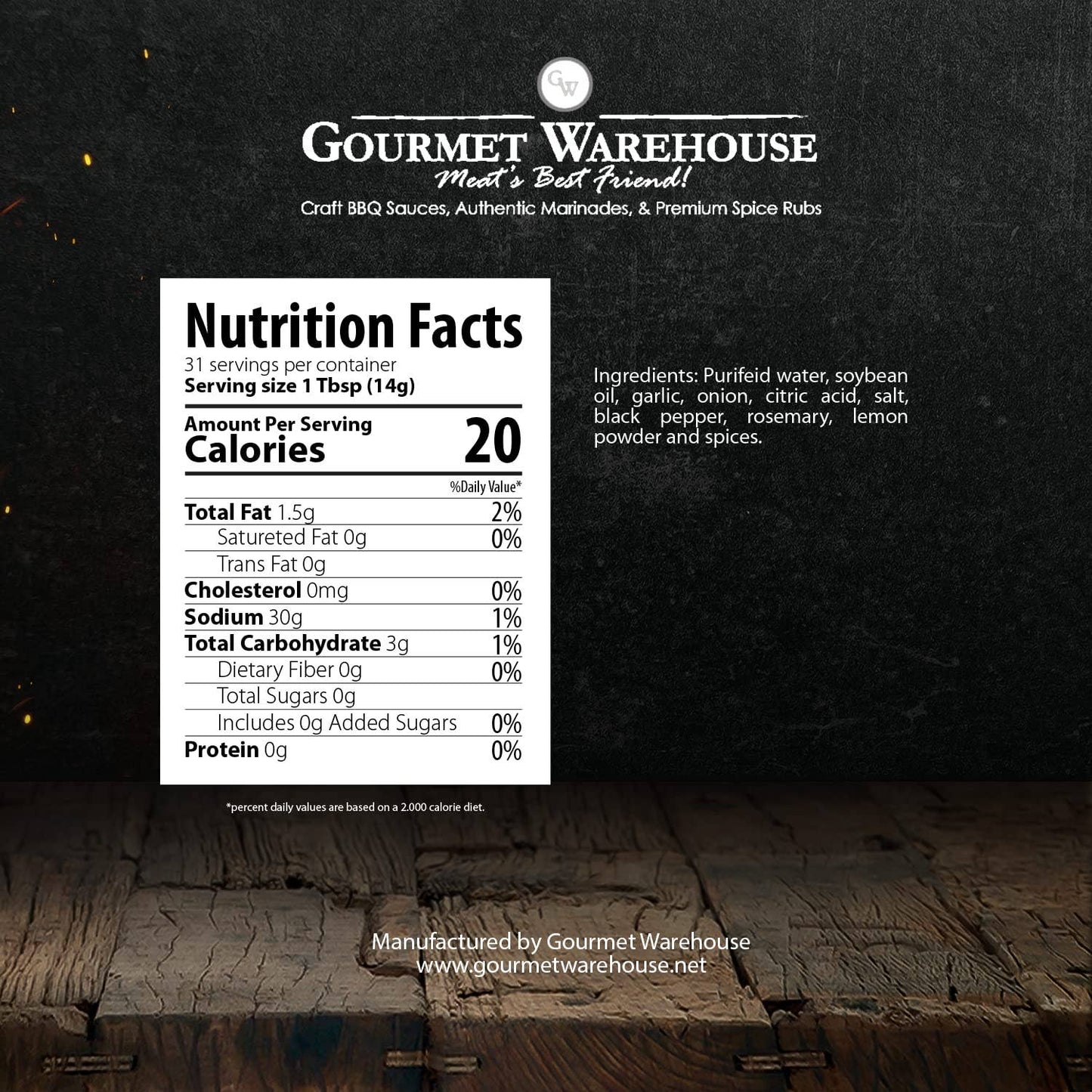 Gourmet Warehouse Brands - Gourmet Warehouse Key Lime Marinade