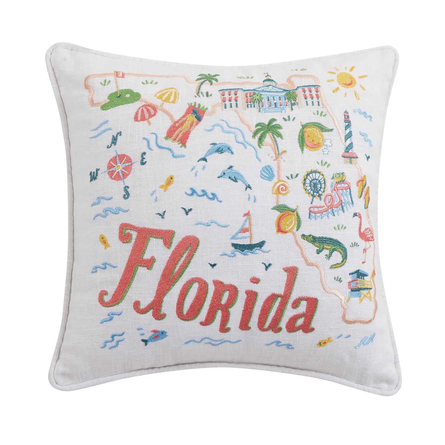 Peking Handicraft- Florida Printed Kitchen Towel