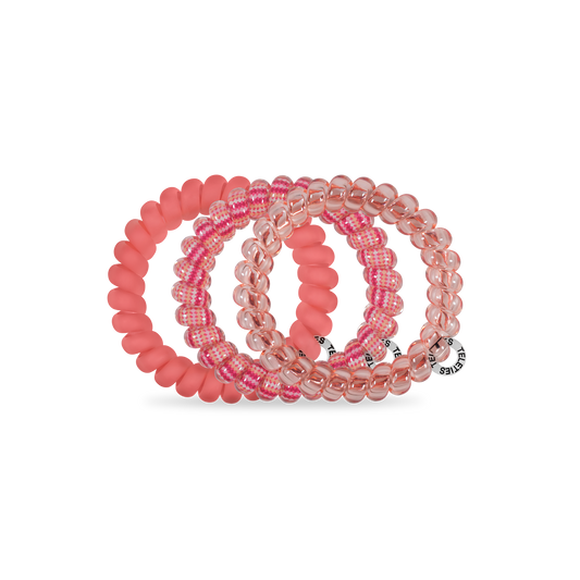 TELETIES - Spiral Hair Coils | Large | Dreamsicle
