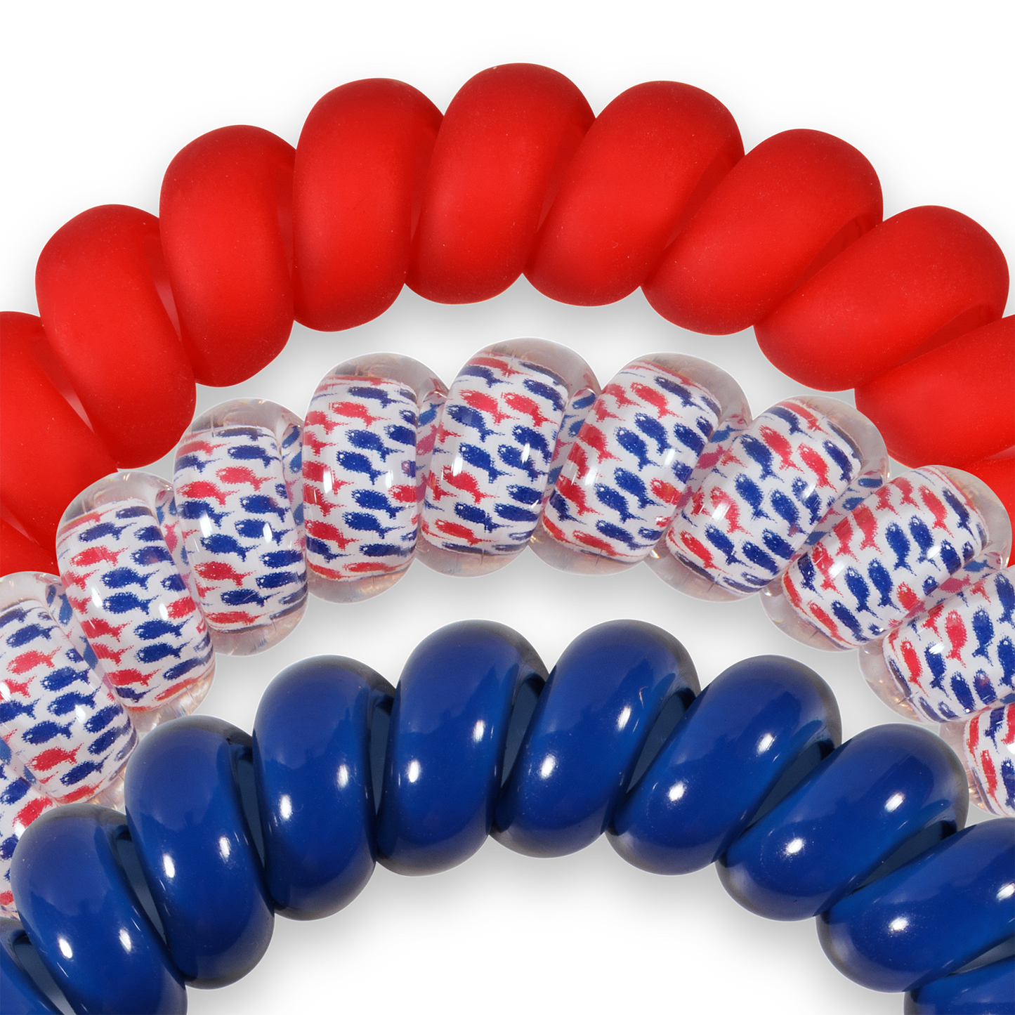 TELETIES - Sea to Shining Sea Large Hair Ties