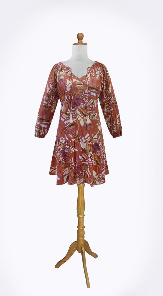 la mer luxe - Sienna Jungle 3/4 Slv Emily Dress