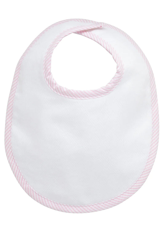 3 Marthas - Seersucker Stripe Basic Bib