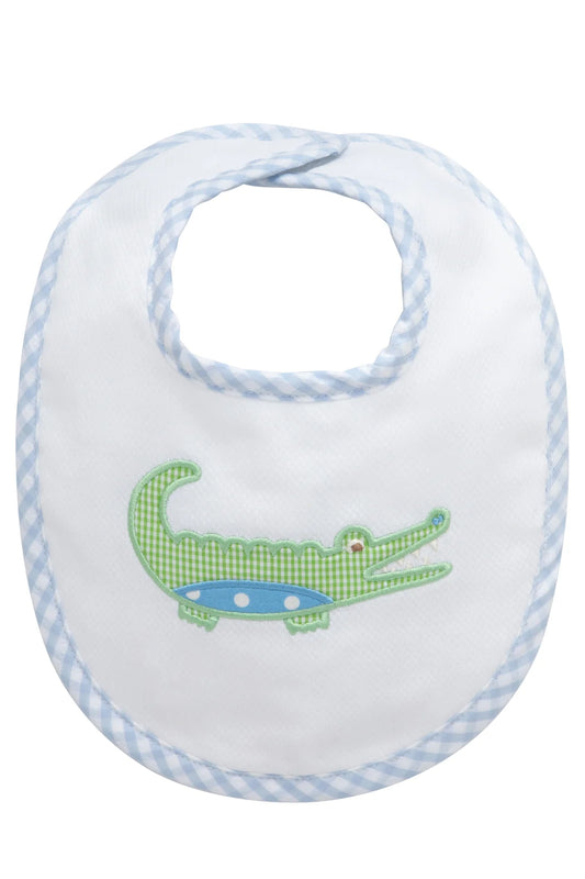 3 Marthas - Alligator Applique Basic Bib