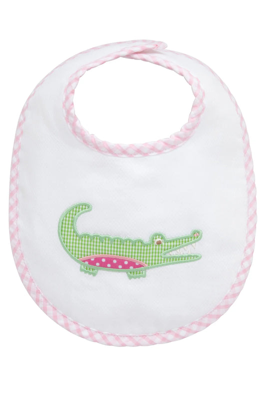 3 Marthas - Alligator Applique Basic Bib