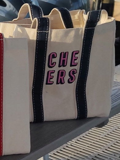 Four Bottle Canvas Wine Tote