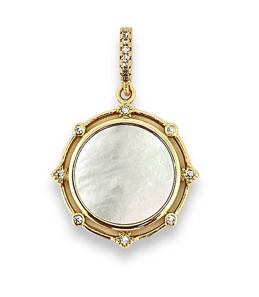 Shiver + Duke - Mother of Pearl Pendant