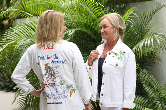 AVANI DEL AMOUR - MERMAID EMBROIDERD JACKET