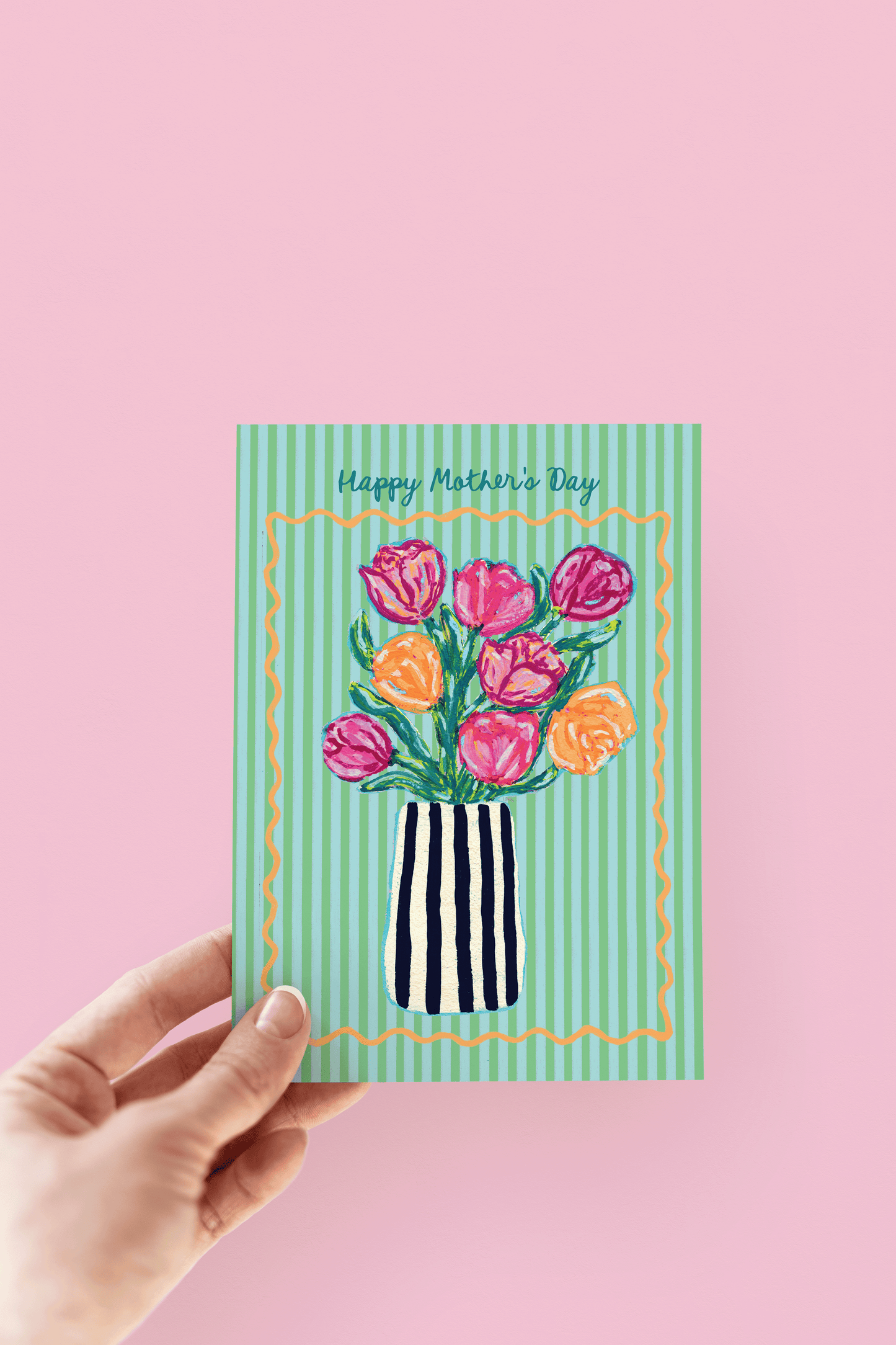 The Shelley Society - Mother's Day Tulips Greeting Card