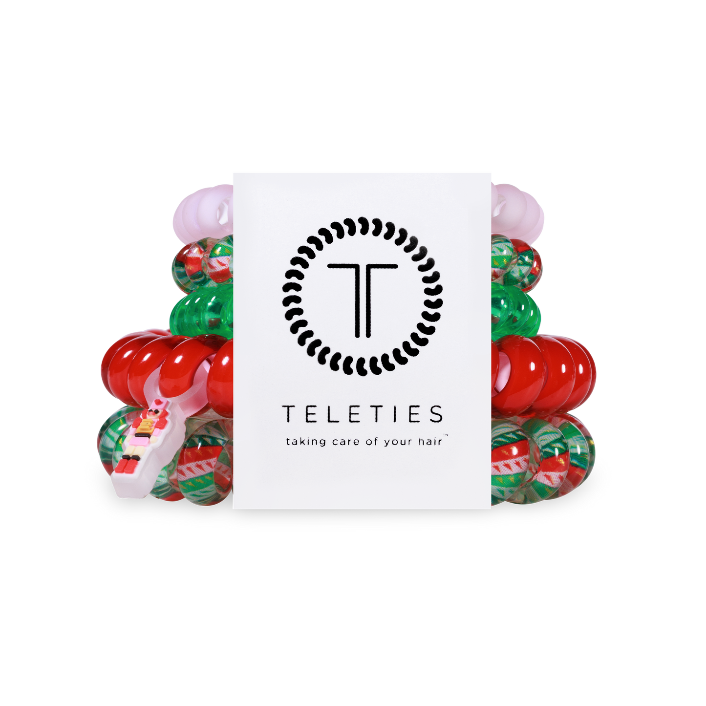 TELETIES - Spiral Hair Coils | Mix Pack | You Crack Me Up Hair Ties