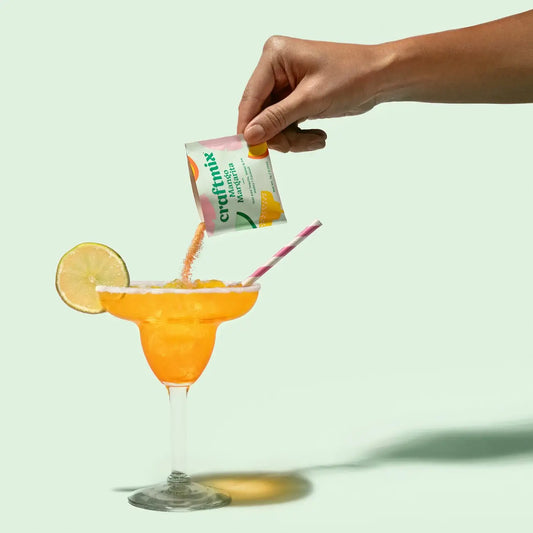 Craftmix - Mango Margarita Cocktail / Mocktail Mixer - 24ct Caddy