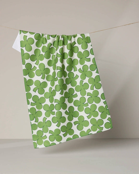 Geometry - Clover Toss Tea Towel