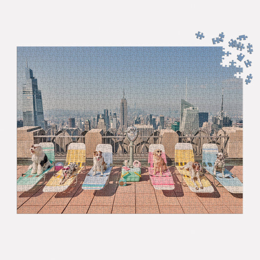 Chronicle Books - Gray Malin The Dogs of New York City 1000 Piece Puzzle