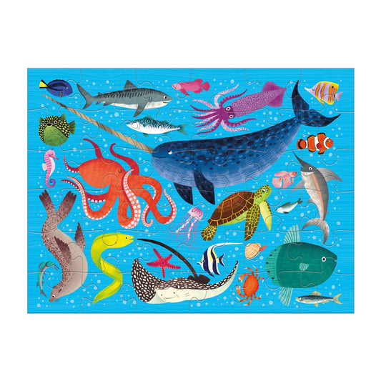 Chronicle Books - Ocean Life Puzzle To Go