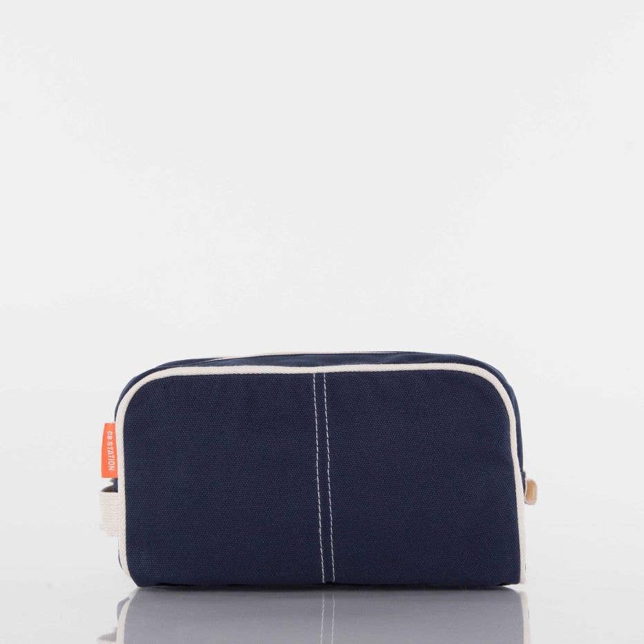 CB STATION - Canvas Dopp Kit Toiletry Bag for Women